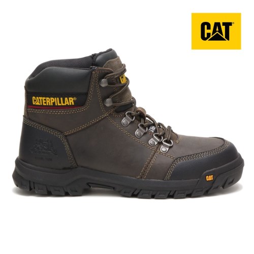 Caterpillar Outline Steel Toe Werkschoenen Heren Chocola (VOMU.NL)